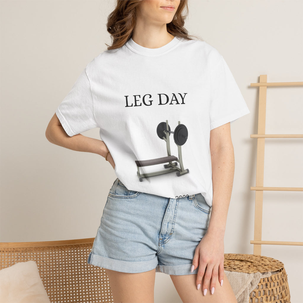 Leg Day T-shirt - Funny Gym T-shirts