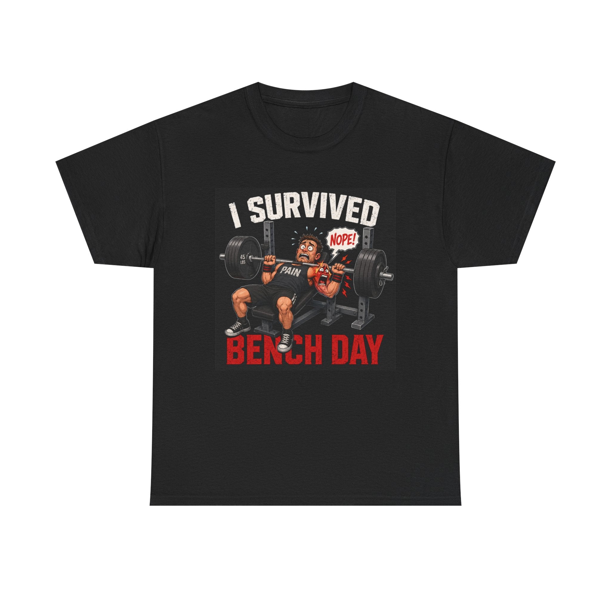 I Survived Bench Day T-Shirt