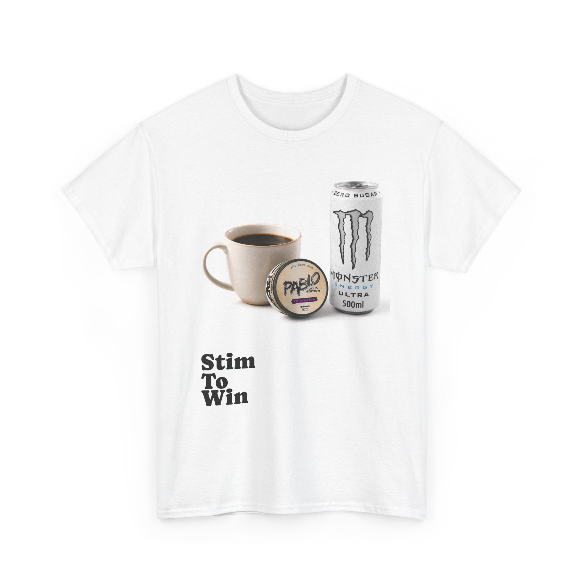 “Stim To Win” T-Shirt - White