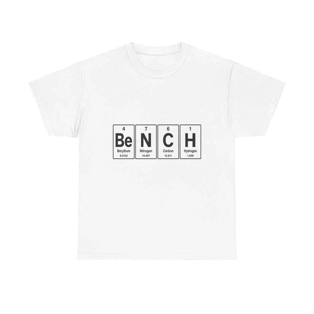 Bench Periodic Table T-Shirt – Funny Gym T-shirts
