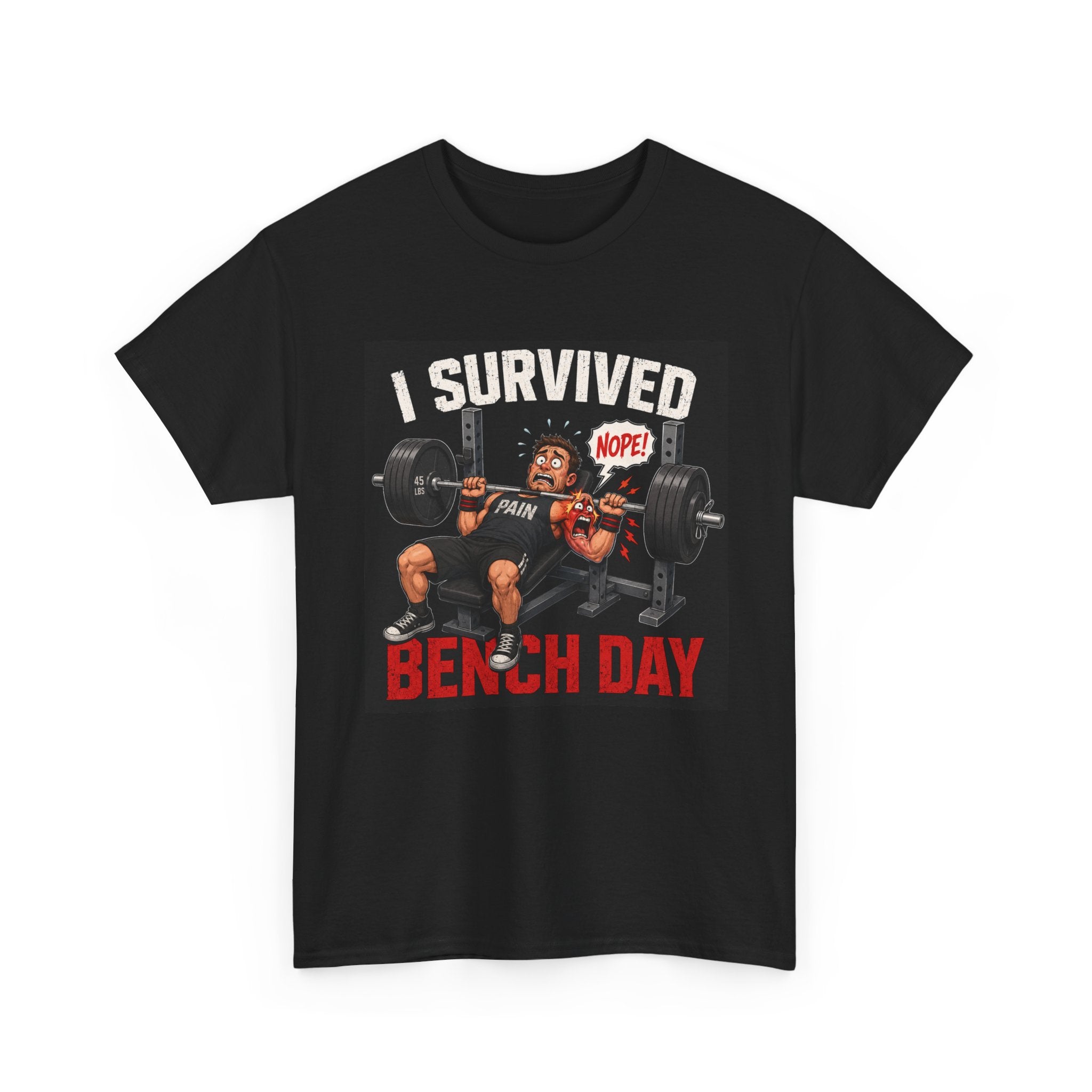I Survived Bench Day T-Shirt