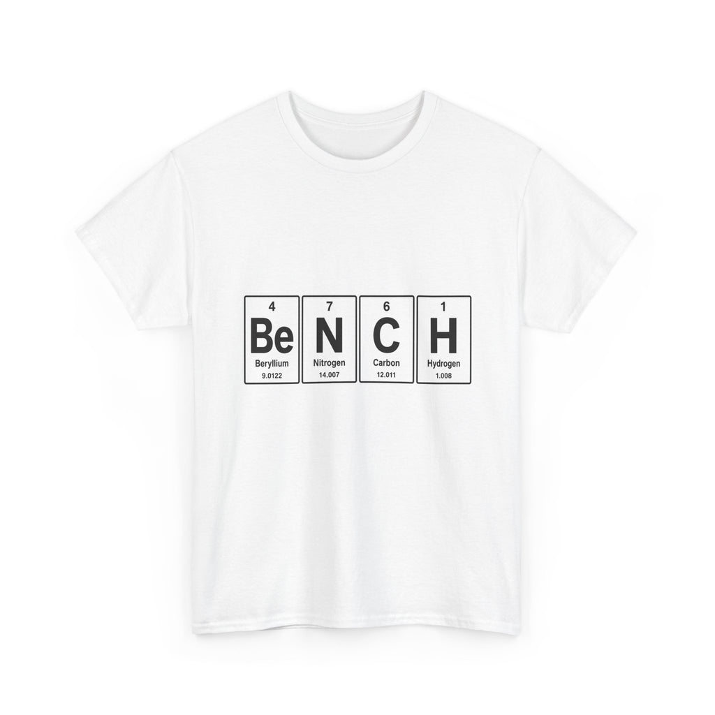 Bench Periodic Table T-Shirt – Funny Gym T-shirts